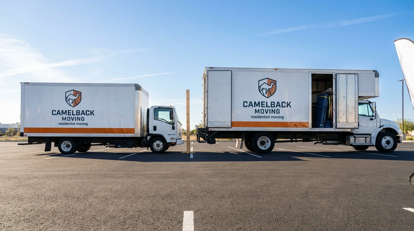 Moving truck size capacity guide in Bay Shore